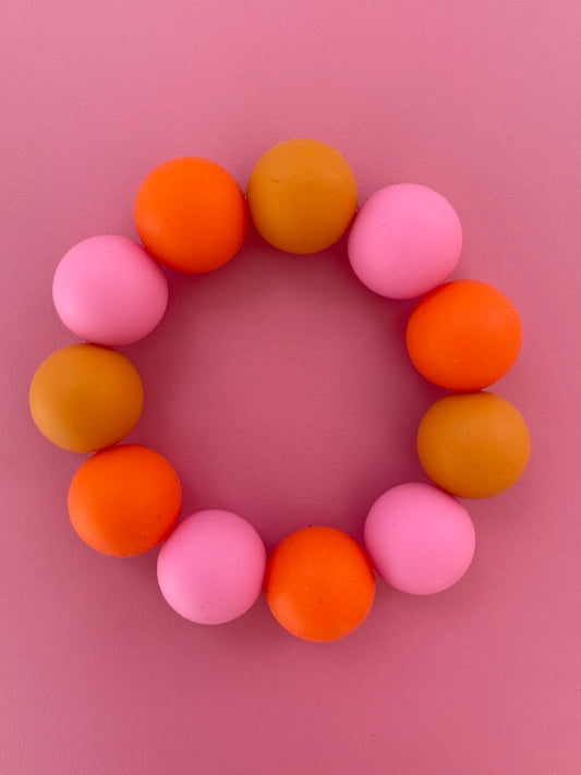 Armband MAXI Tango Knallrosa Orange Mild orange