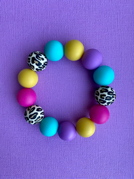 Armband Tango Lila Turkos Leo