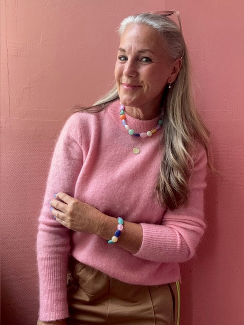 Set pärlor halsband + armband - NYHET