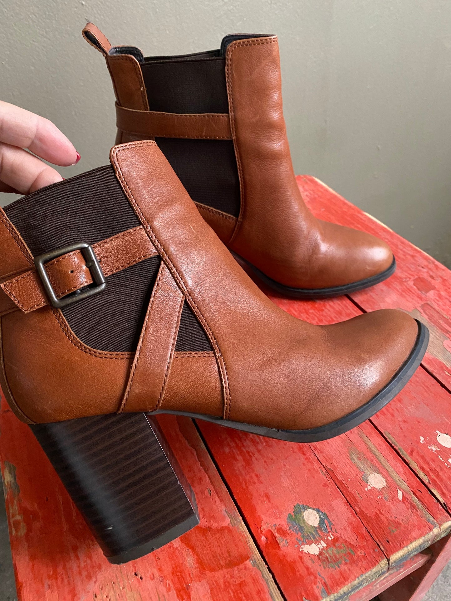 XIT Boots läder bruna stl. 39 (#15) SH