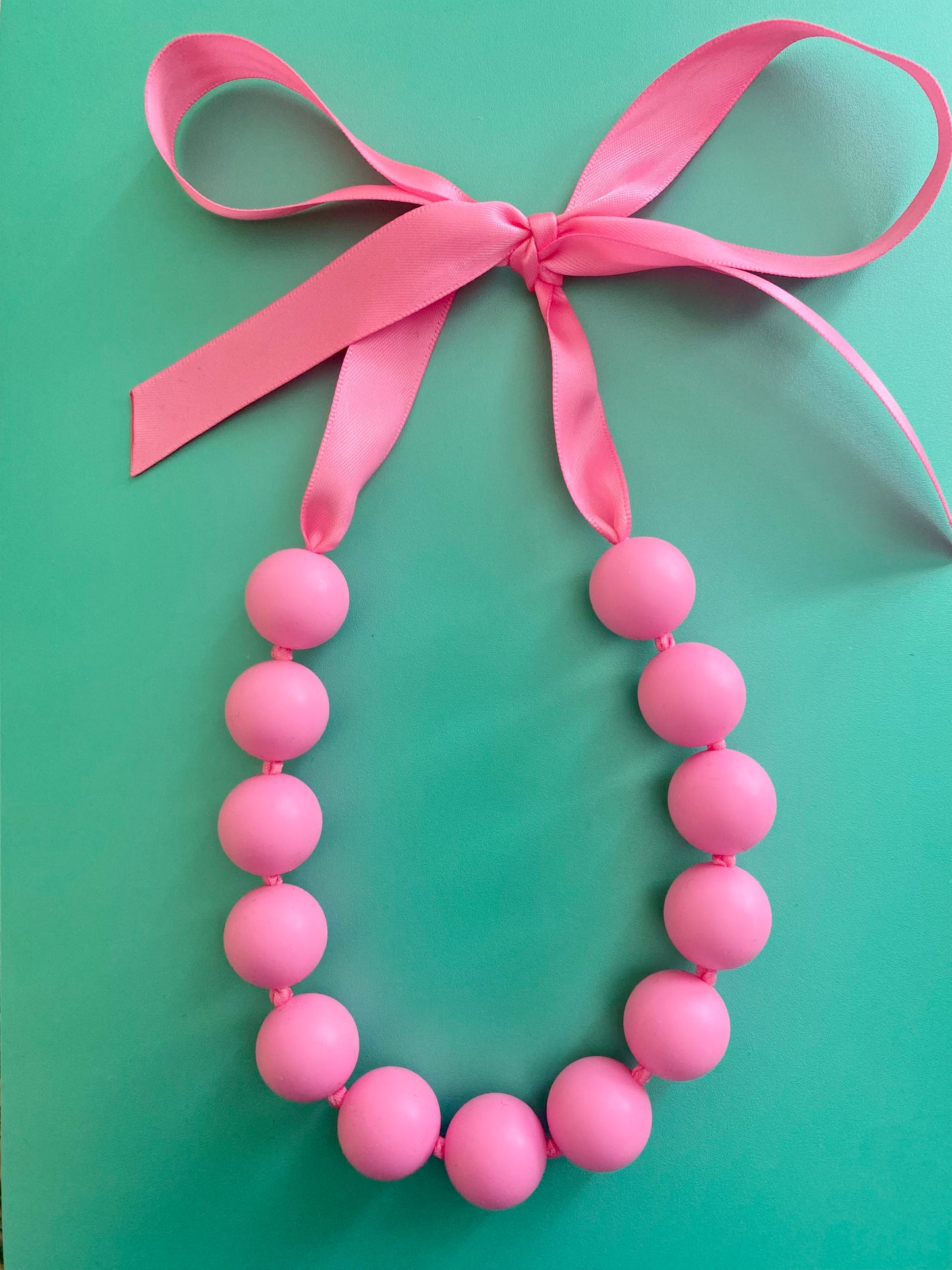 Halsband Knallrosa
