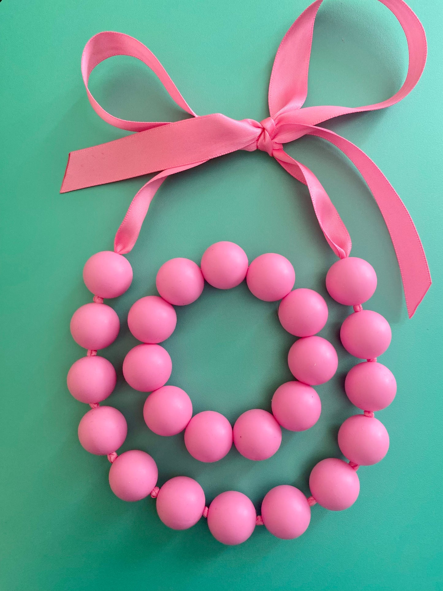 Halsband Knallrosa