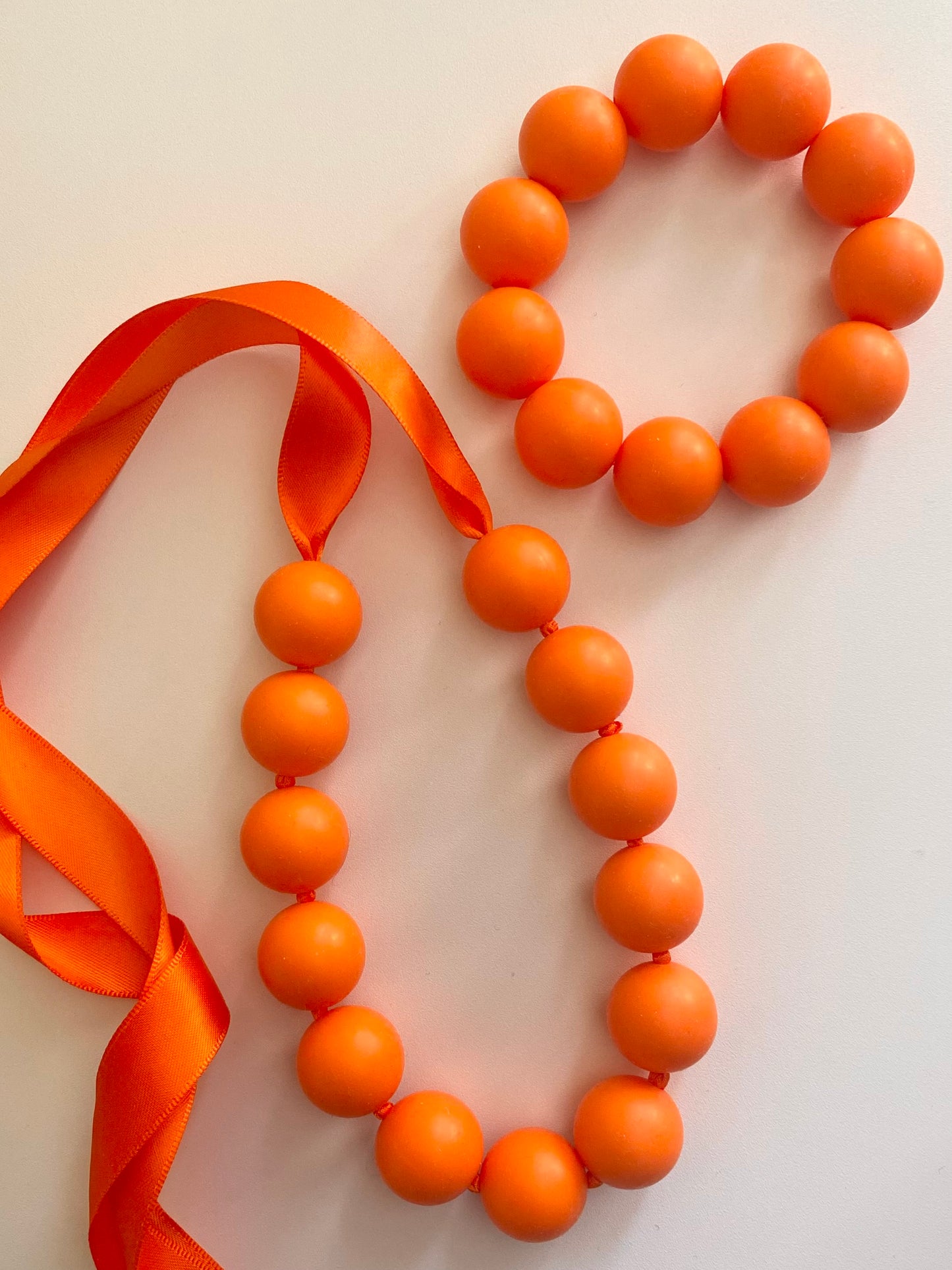 Halsband Orange