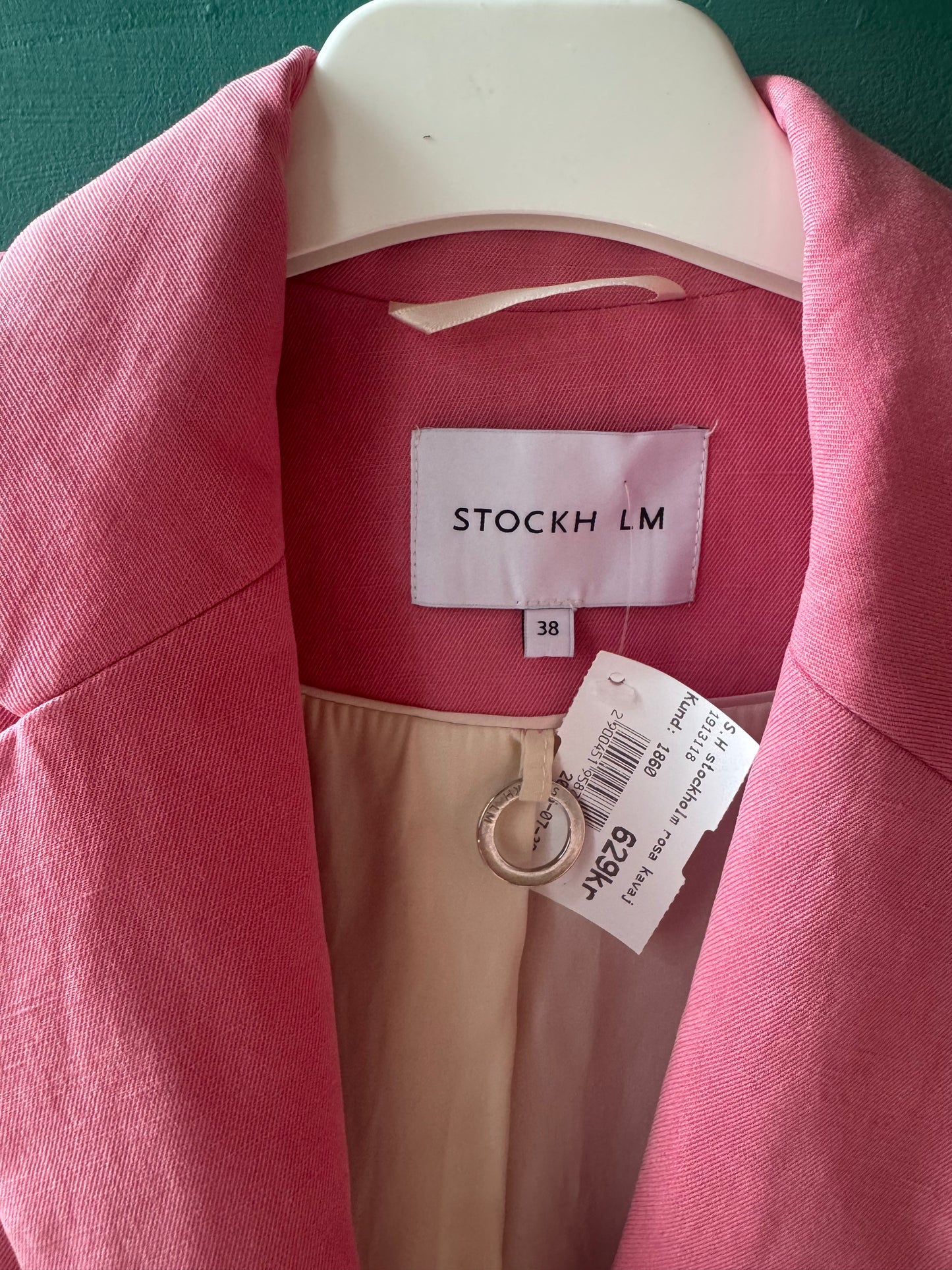 Stockholm rosa kavaj stl. 38