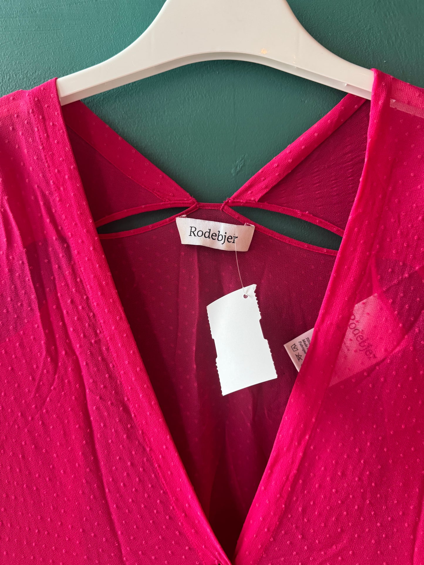 Rodebjer kaftanklänning cerise onesize