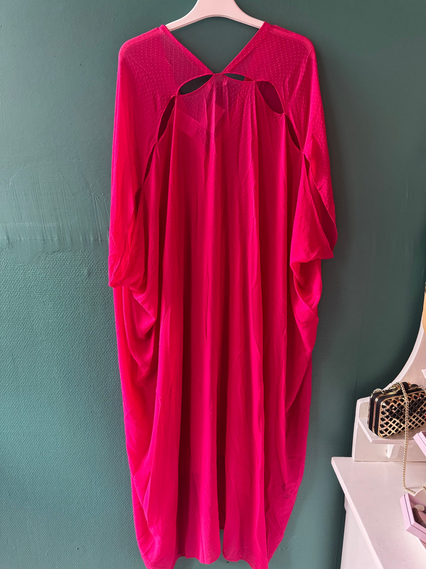 Rodebjer kaftanklänning cerise onesize