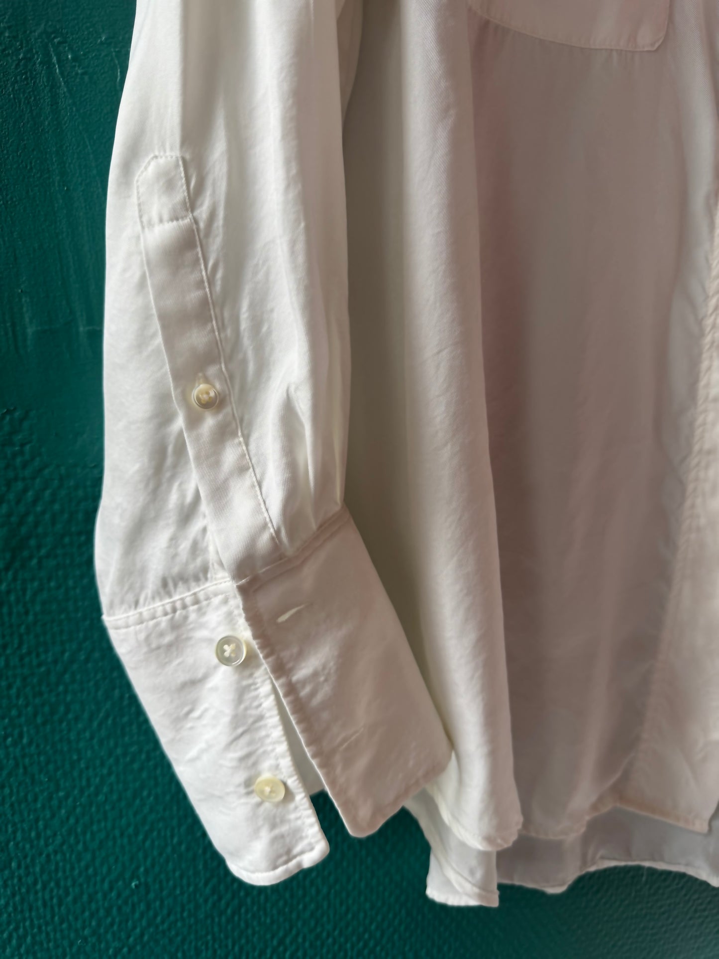 Gant vit skjortblus
