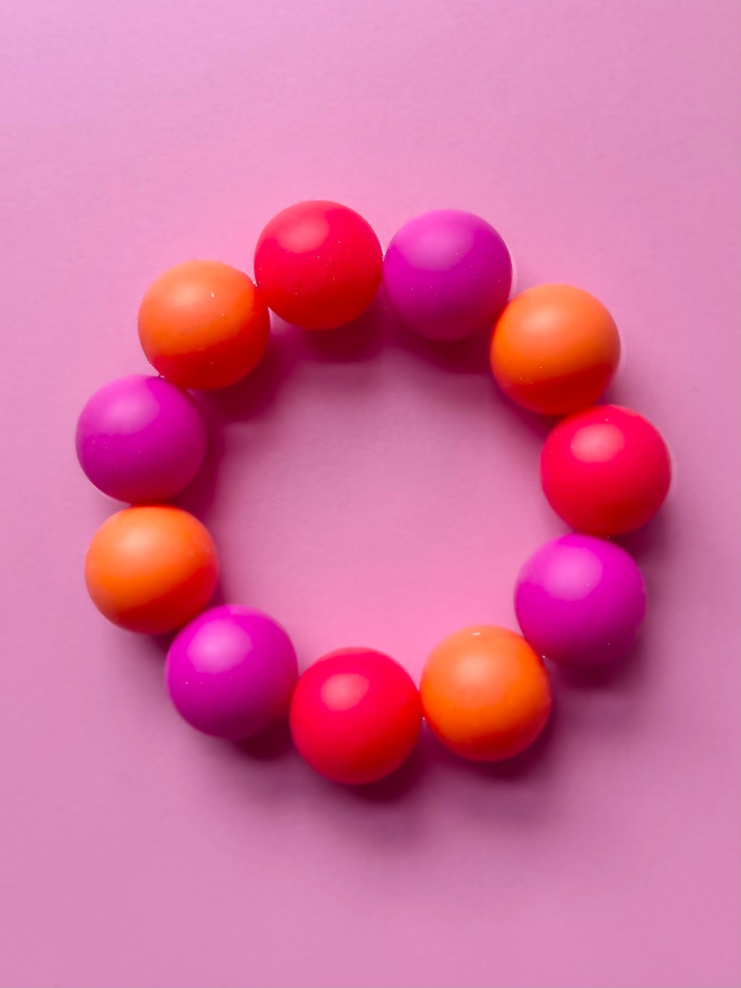 Armband MAXI Tango Röd Cerise Orange