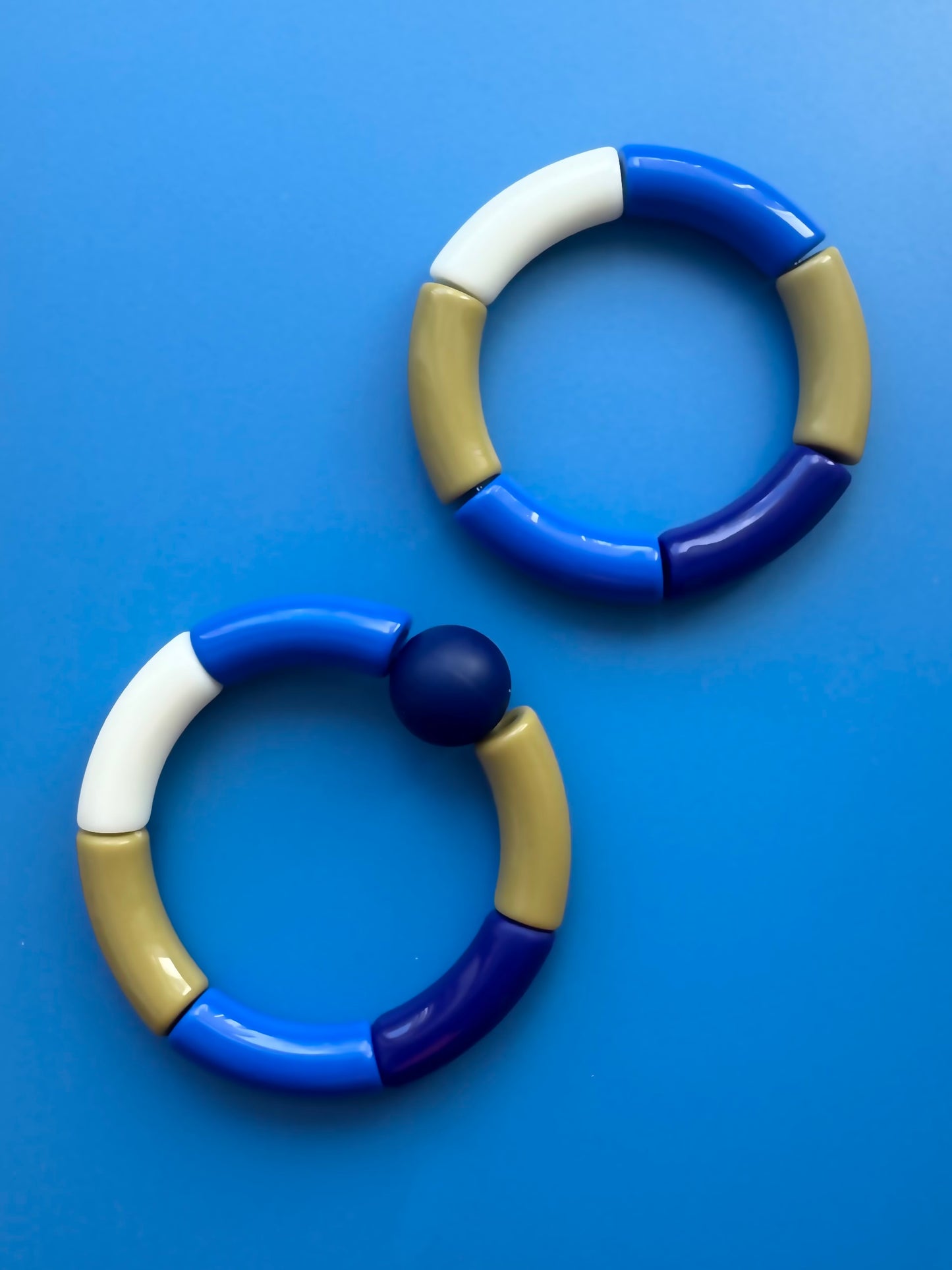 Armring Blå Oliv