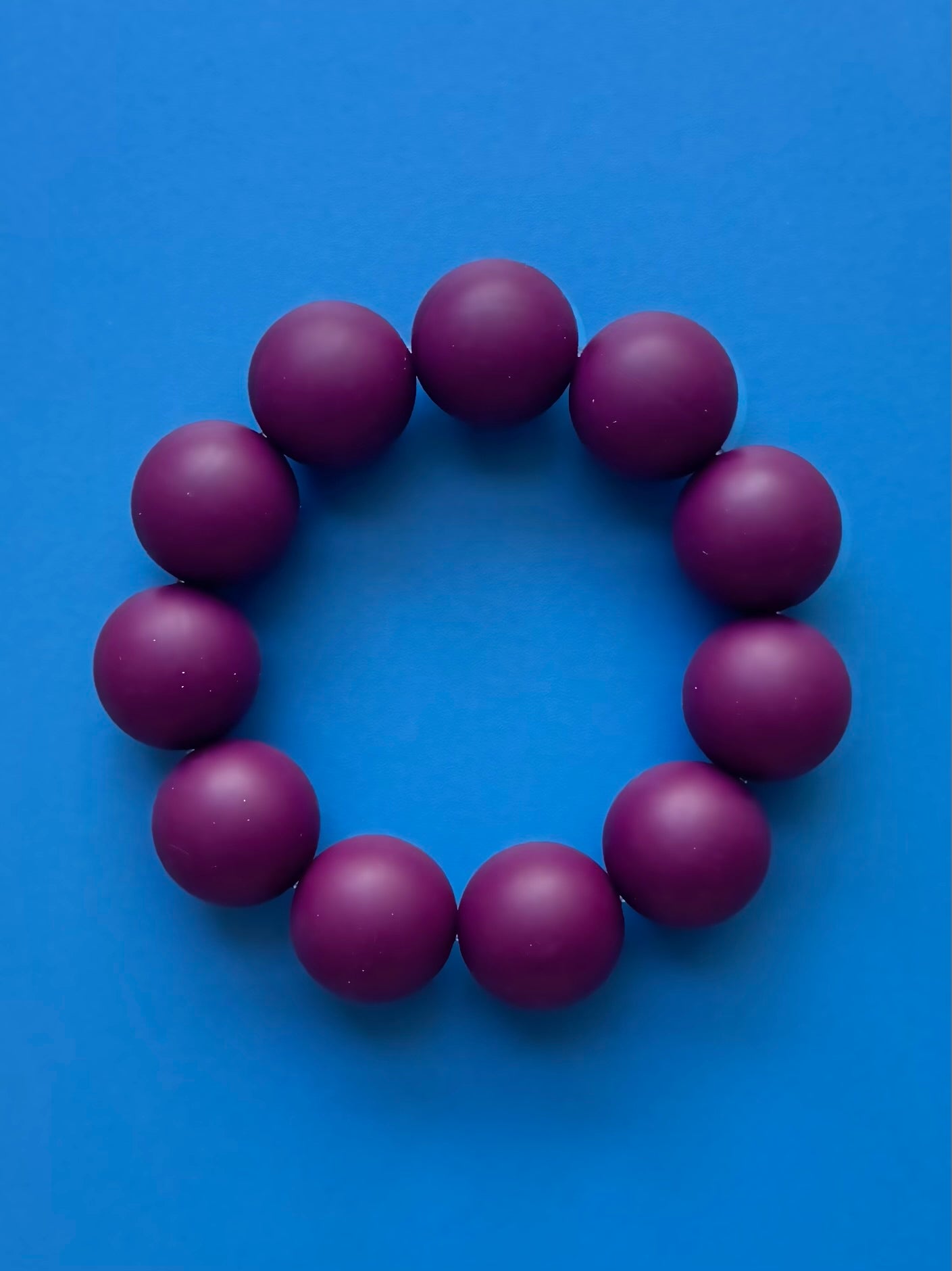 Armband MAXI Vinröd