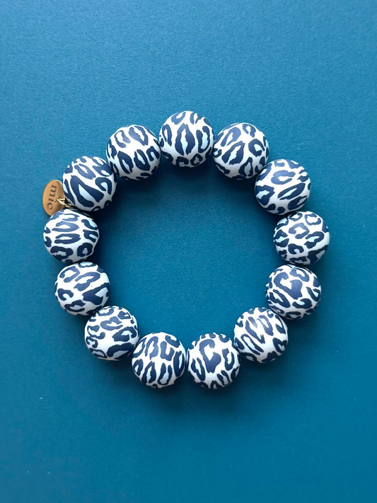 Armband MELLAN Grå Leo