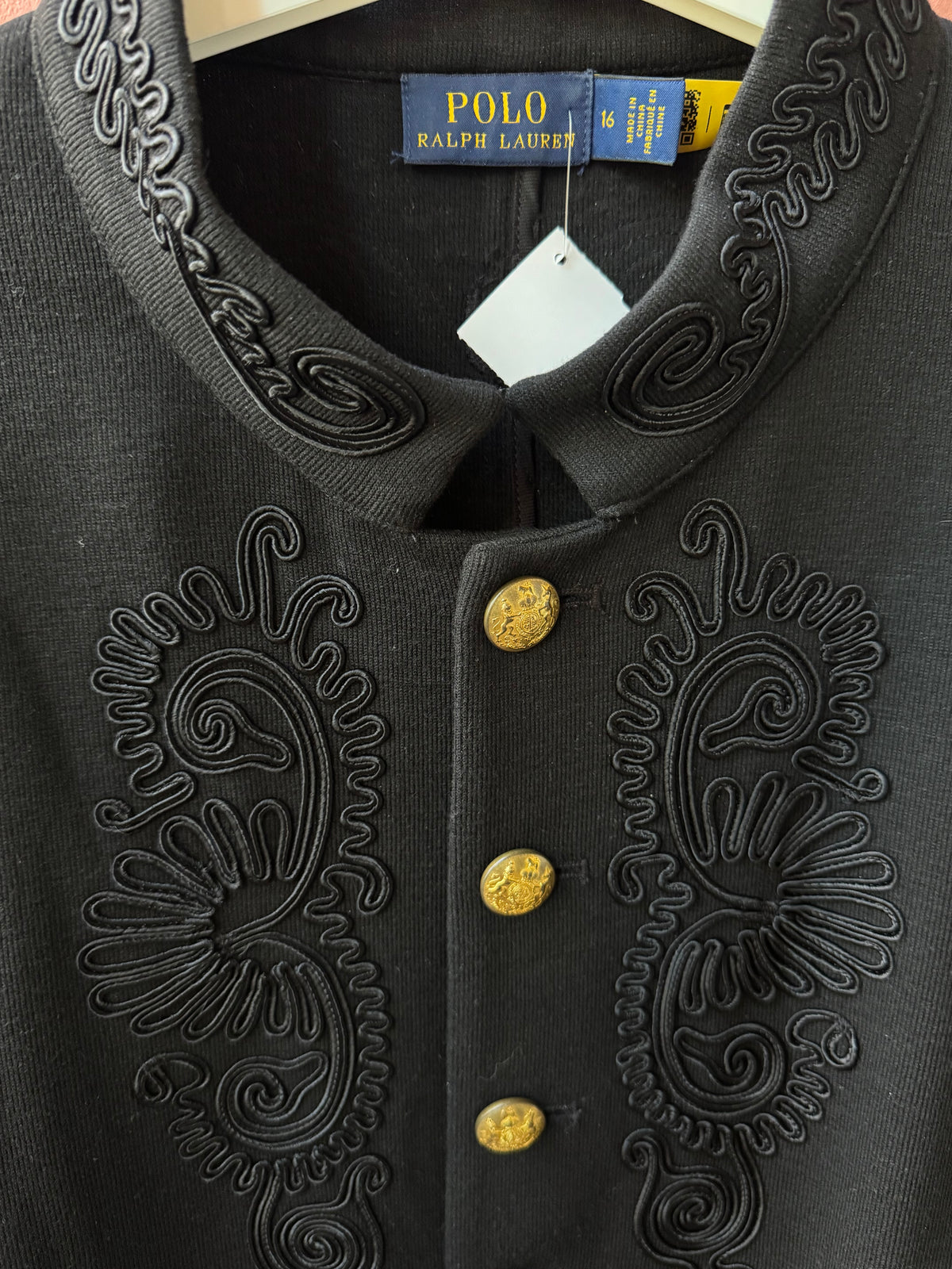 Ralph Lauren broderad kavaj stl. XL
