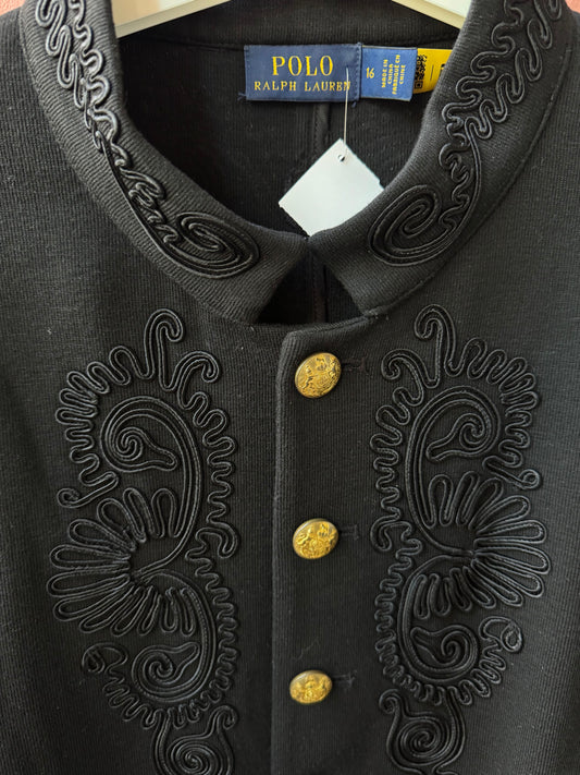 Ralph Lauren broderad kavaj stl. XL