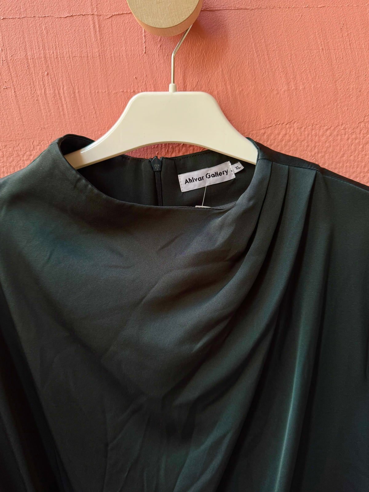 Ahlvar Gallery sidentop mörkgrön stl. XL