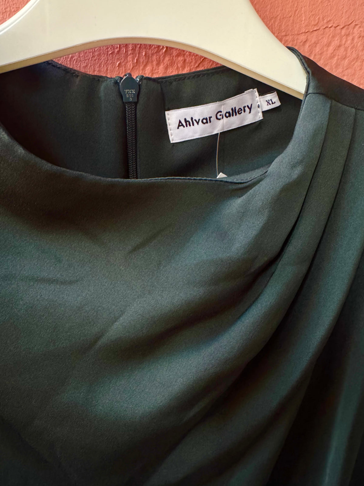 Ahlvar Gallery sidentop mörkgrön stl. XL