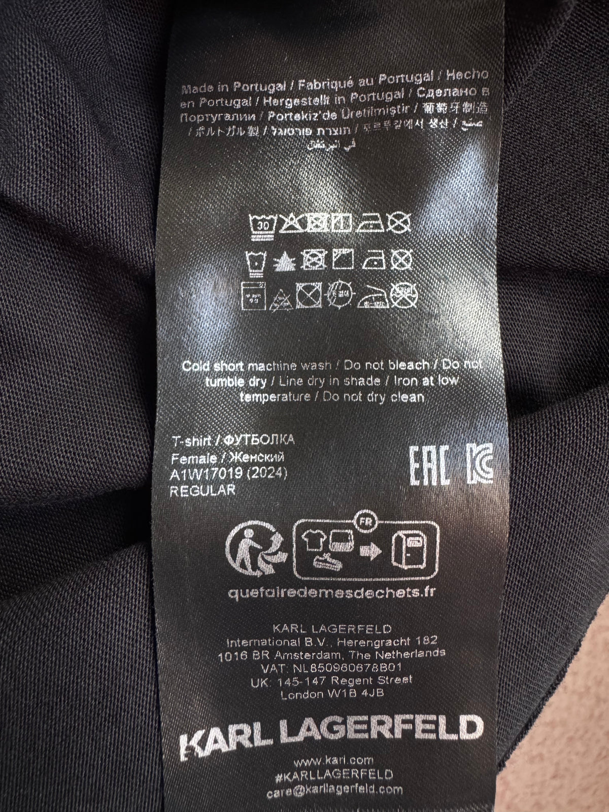 Karl Lagerfeld t-shirt stl. XXL