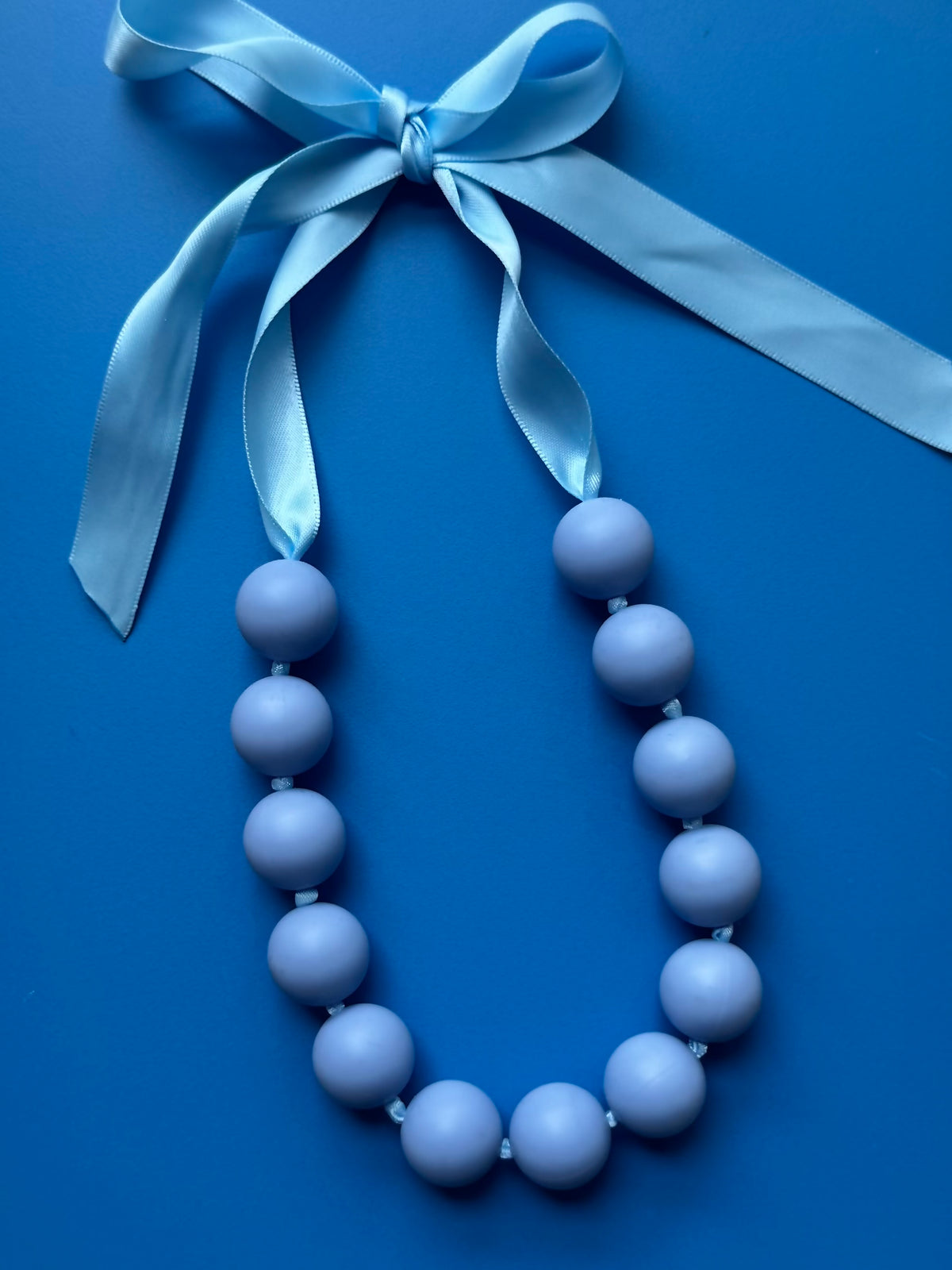 Halsband Mellanblå