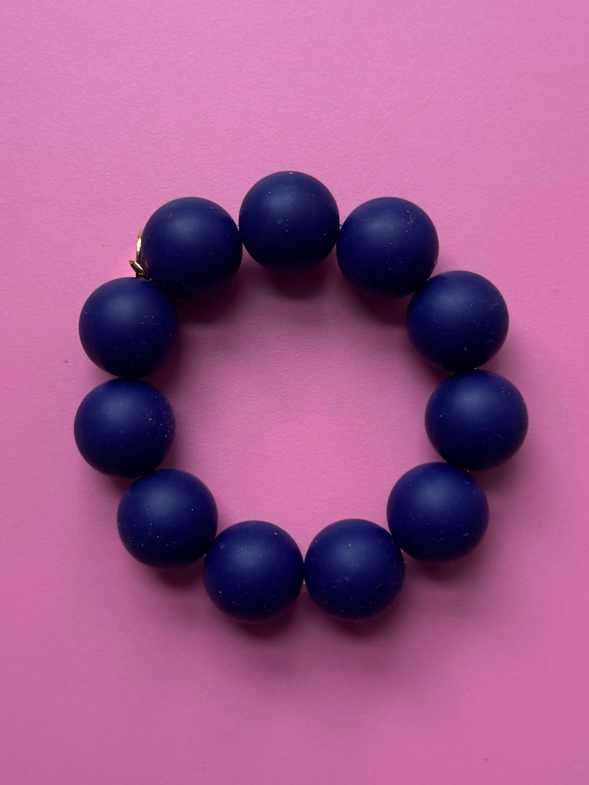 Halsband Mörkblått