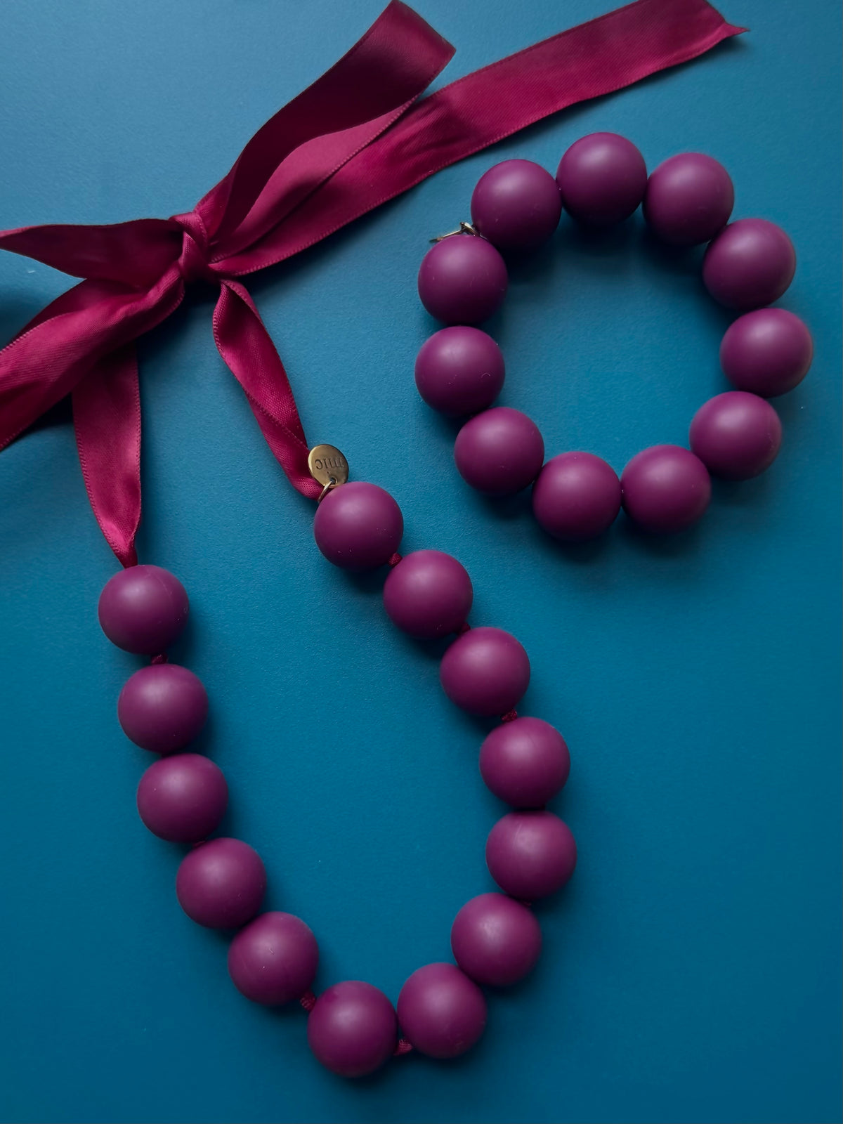 Halsband Bordeaux